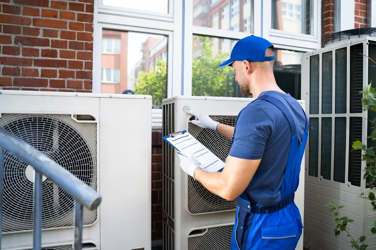 HVAC service cost